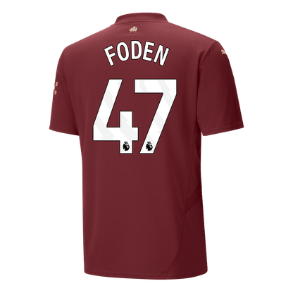 Třetí Fotbalový Dres Manchester City 24/25 FODEN #47