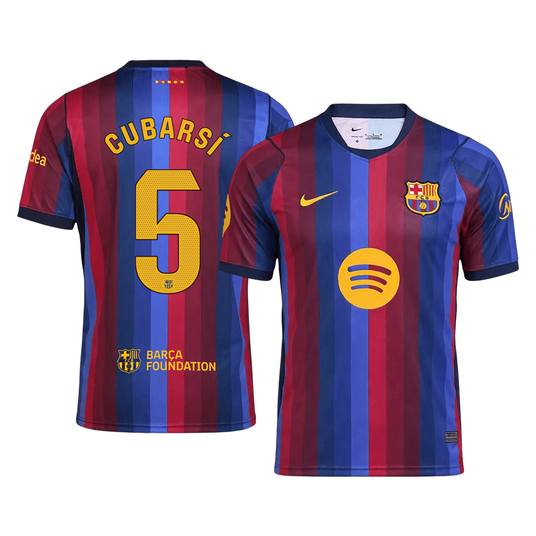 Barcelona domácí fotbalový dres 2026/27 CUBARSÍ #5