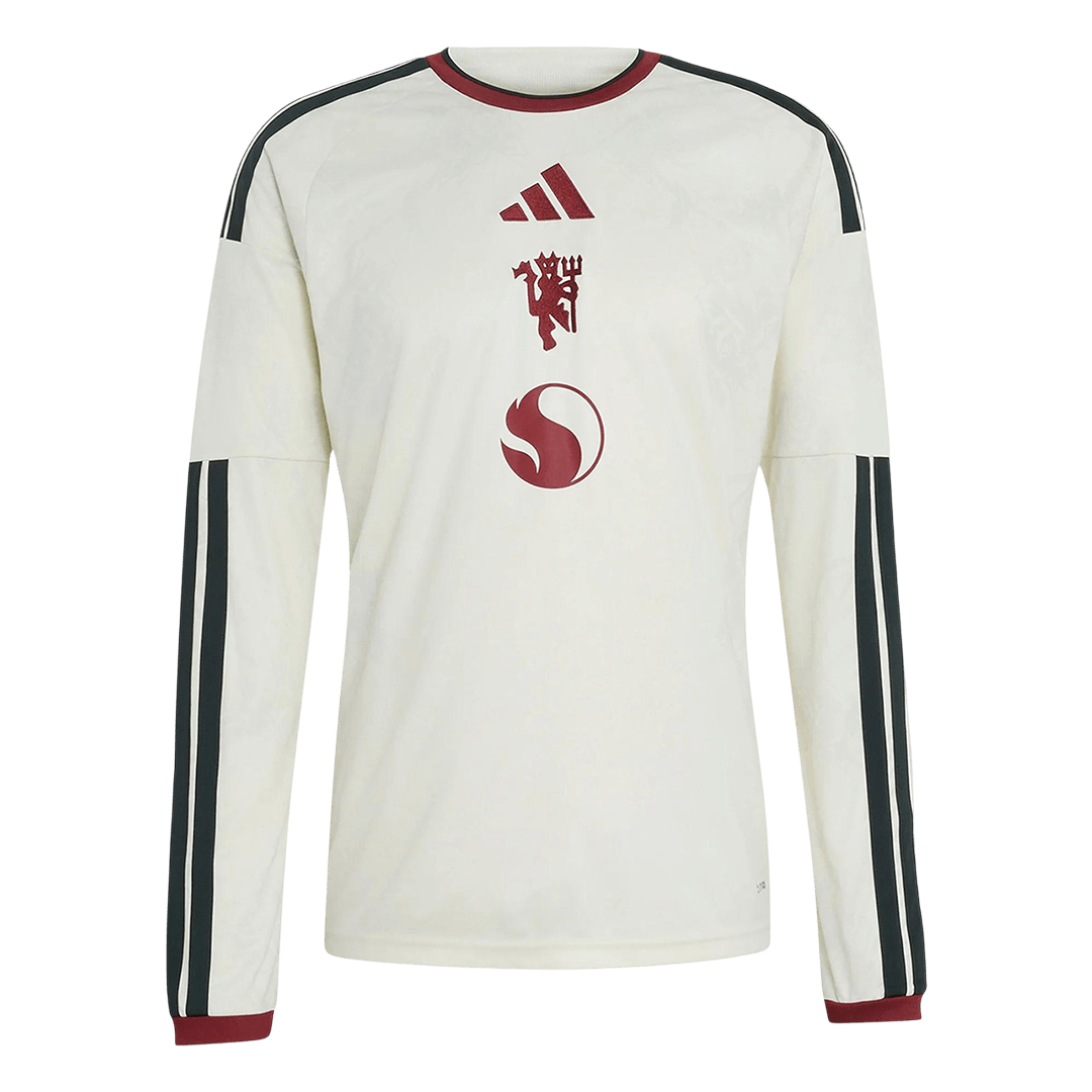 Manchester United třetí fotbalový dres 2026/27 dlouhý rukáv