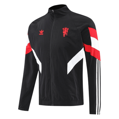 Manchester United větrovka 2025/26 černá