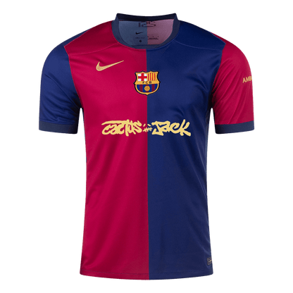 Domácí Fotbalový Dres Barcelona 24/25 Travis Scott