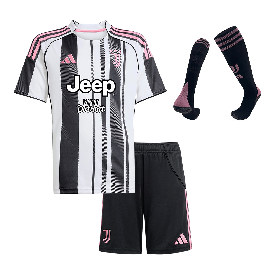 Juventus dětská domácí kompletní sada 2025/26