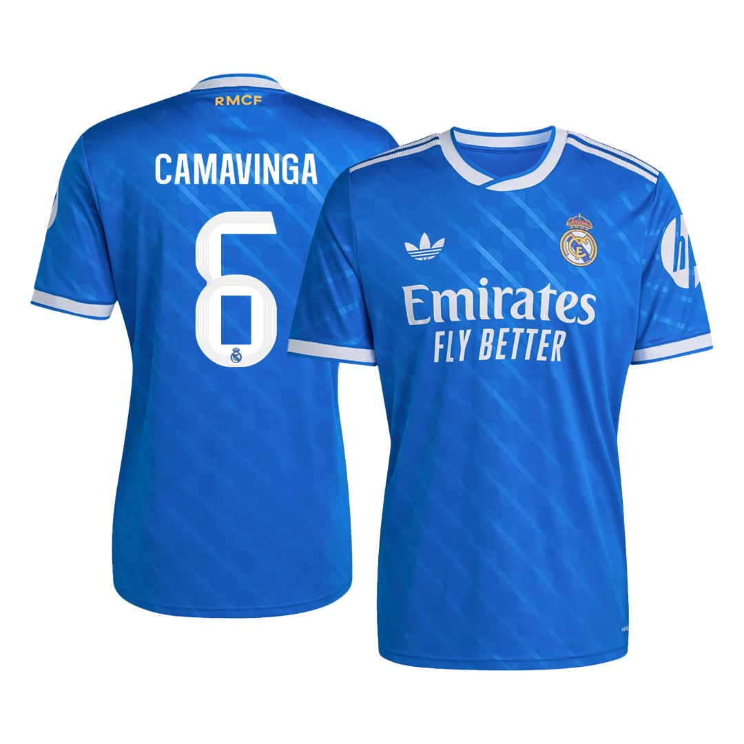 Real Madrid třetí fotbalový dres 2025/26 CAMAVINGA #6