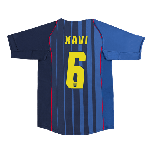 Venkovní Retro Dres Barcelona 2004/05 XAVI #6