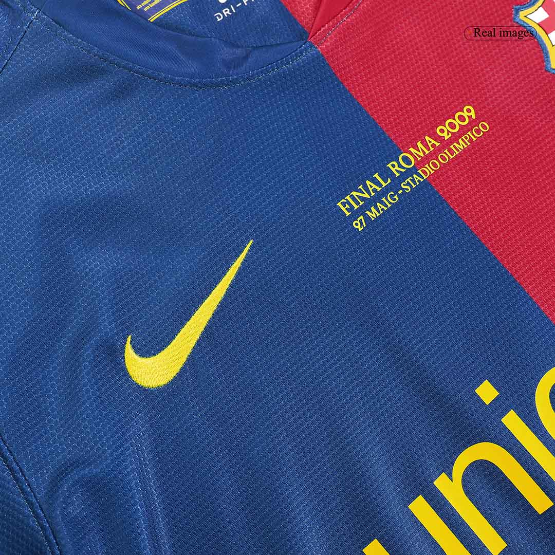 Domácí Retro Dres Barcelona 2008/09 ETO'O #9 - UCL Final