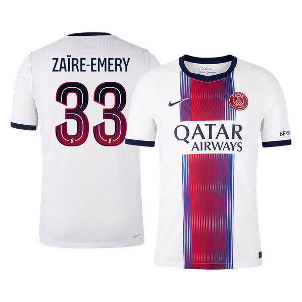 PSG venkovní dres 2026/27 hráčská verze ZAÏRE-EMERY #33