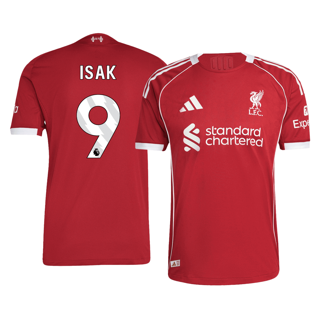 Domácí Fotbalový Dres Liverpool Authentic ISAK #9