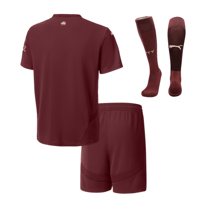 Dětská Třetí Fotbalový Souprava Manchester City 24/25