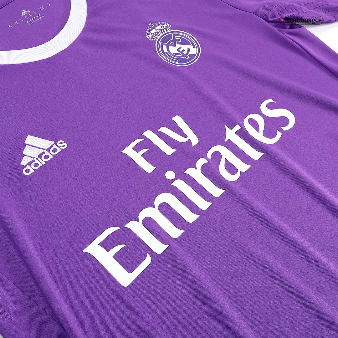 Venkovní Retro Dres Real Madrid 2016/17 Retro Long Sleeve BENZEMA #9