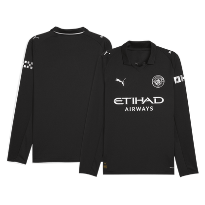 Venkovní Fotbalový Dres Manchester City Long Sleeve