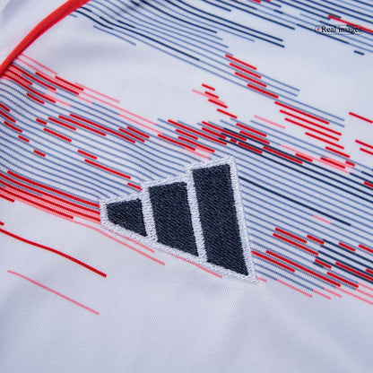 Kid's Bayern Munich Away Soccer Jersey Kit(Jersey+Shorts+Socks) 2025/26 White