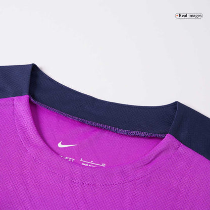 Předzápasový Fotbalový Dres Barcelona - Purple