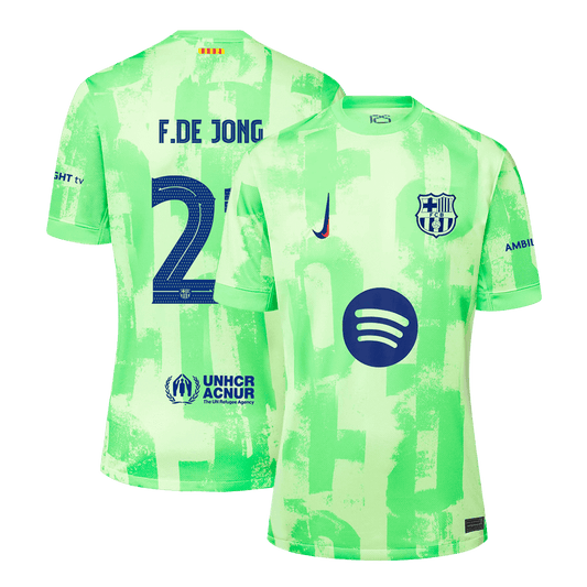 Třetí Fotbalový Dres Barcelona 24/25 F.DE JONG #21