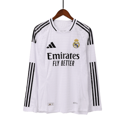 Domácí Fotbalový Dres Real Madrid 24/25 Long Sleeve Authentic