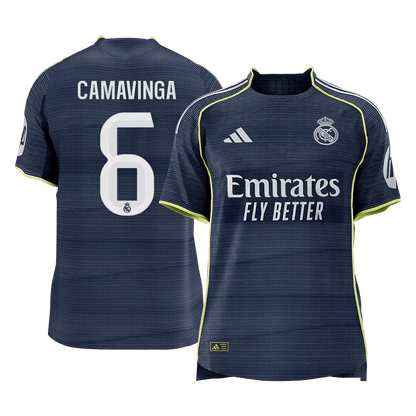 Real Madrid venkovní fotbalový dres 2025/26 hráčská verze CAMAVINGA #6