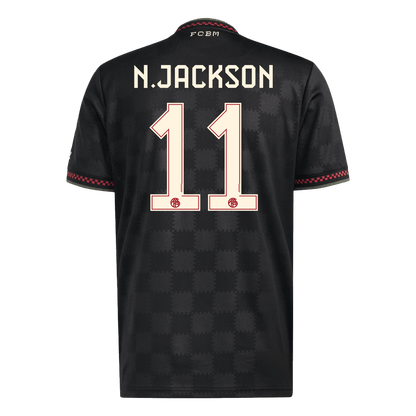 Bayern Mnichov třetí fotbalový dres 2025/26 N.JACKSON #11