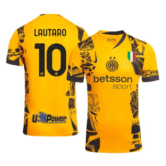 Třetí Fotbalový Dres Inter Milán 24/25 LAUTARO #10