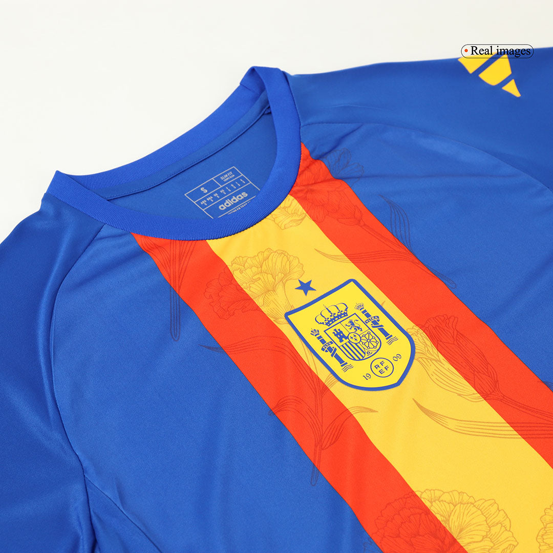Předzápasový Fotbalový Dres Spain 2024 - modrý