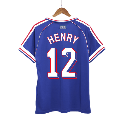 Domácí Retro Dres France 1998 HENRY #12