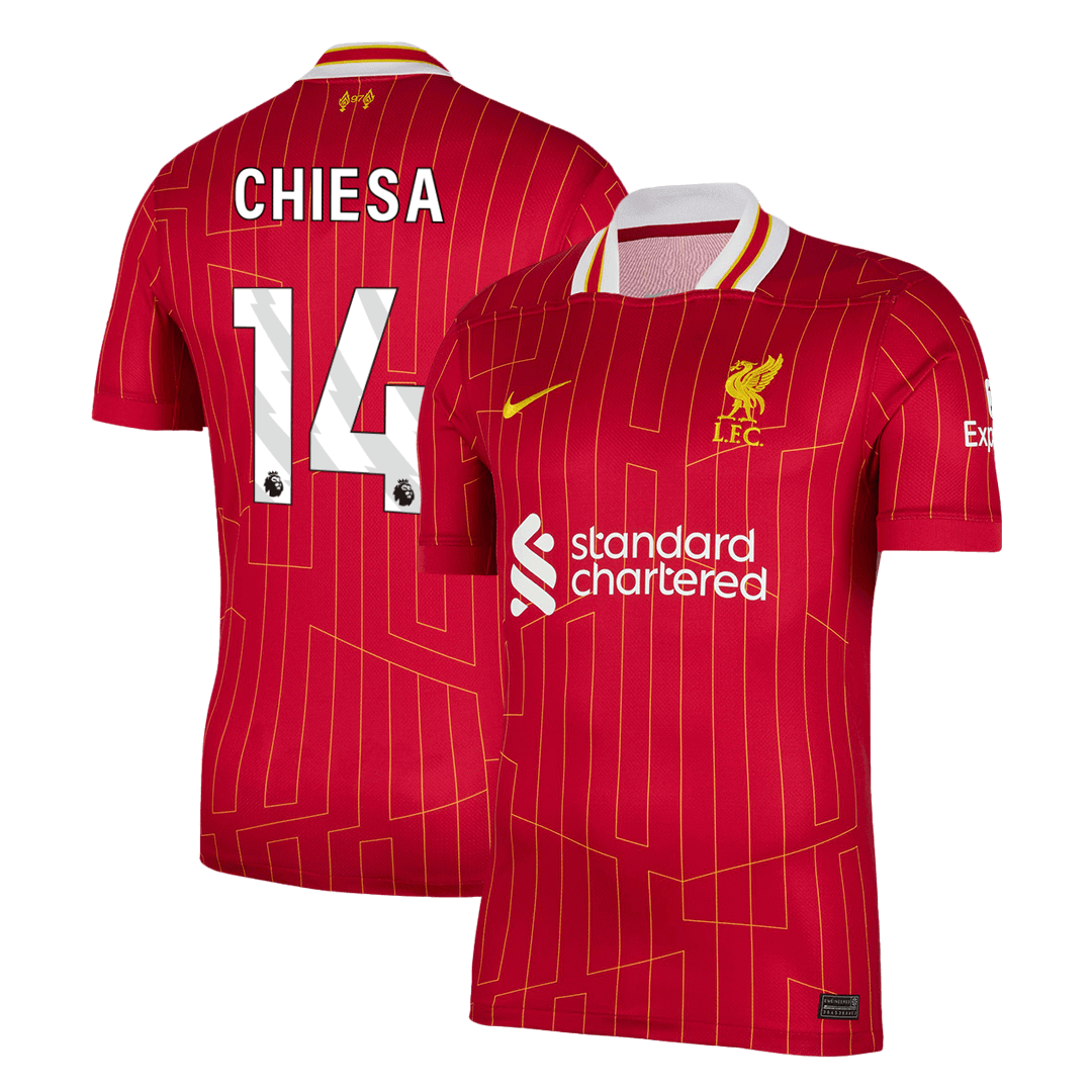 Domácí Fotbalový Dres Liverpool 24/25 CHIESA #14