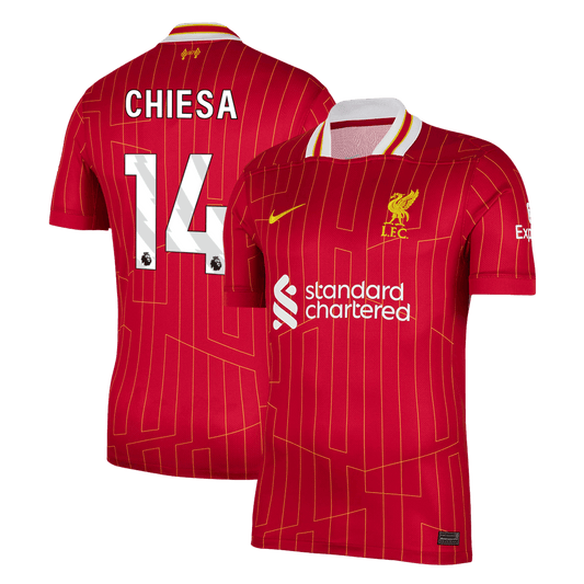 Domácí Fotbalový Dres Liverpool 24/25 CHIESA #14