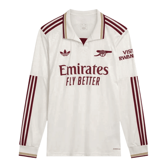 Arsenal třetí fotbalový dres 2025/26 dlouhý rukáv