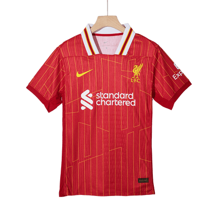 Domácí Fotbalový Dres Liverpool 24/25 Authentic CHAMPIONS #20