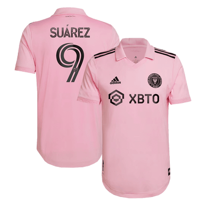 Domácí Fotbalový Dres Inter Miami CF 2022 Authentic SUÁREZ #9