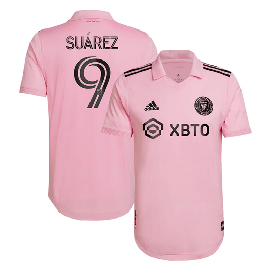 Domácí Fotbalový Dres Inter Miami CF 2022 Authentic SUÁREZ #9