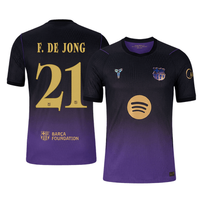 Barcelona venkovní dres 2026/27 hráčská verze F. DE JONG #21 UCL