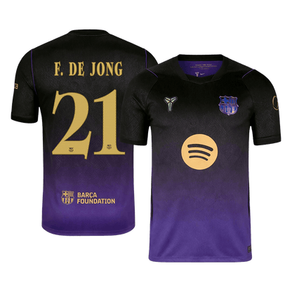 Barcelona venkovní fotbalový dres 2026/27 F. DE JONG #21 UCL