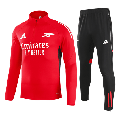 Arsenal dětská sada mikiny 2025/26 červená