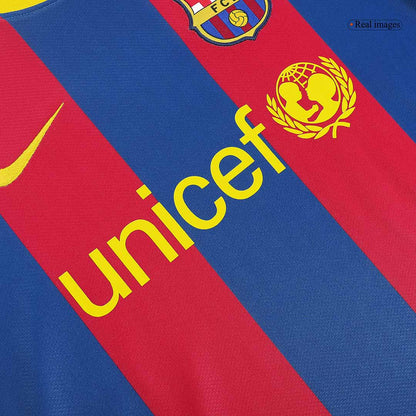 Domácí Retro Dres Barcelona 2010/11 DAVID VILLA #7