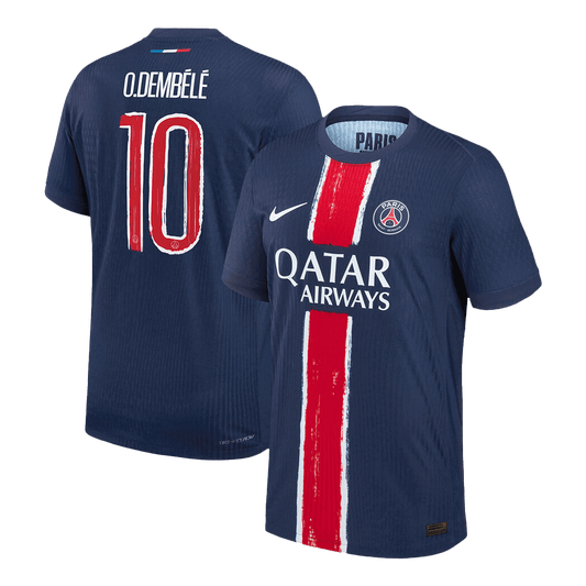 Domácí Fotbalový Dres PSG 24/25 Authentic O.DEMBÉLÉ #10 UCL