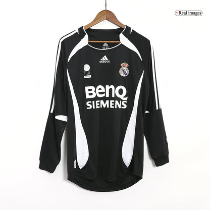 Venkovní Retro Dres Real Madrid 2006/07 Retro Long Sleeve RAUL #7