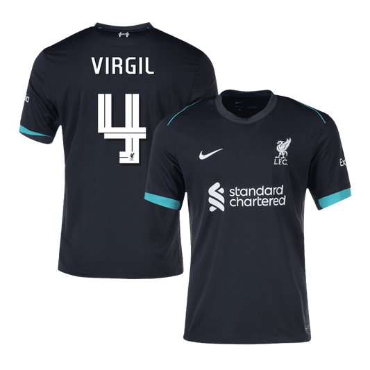 Venkovní Fotbalový Dres Liverpool 24/25 VIRGIL #4 UCL