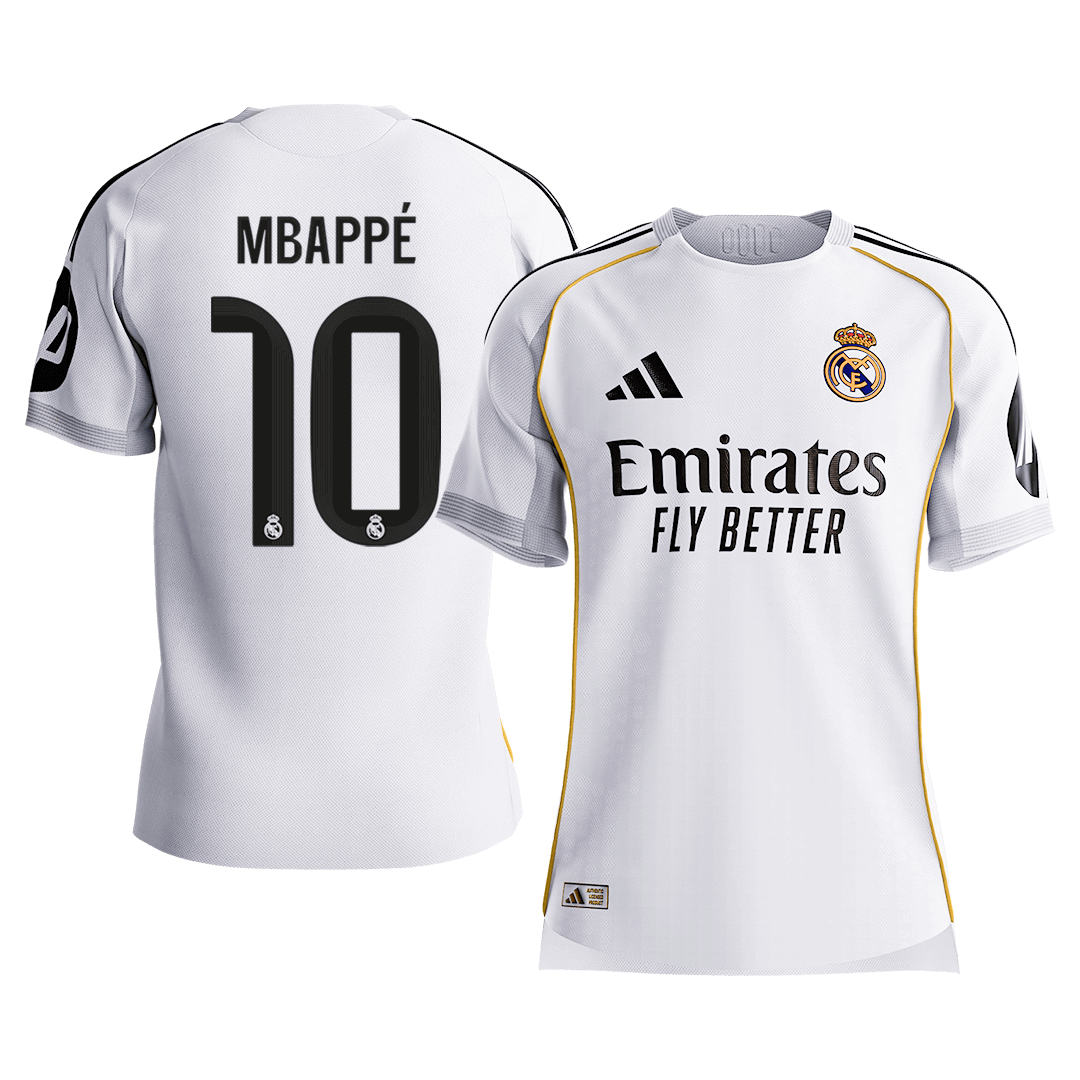 Domácí Fotbalový Dres Real Madrid 25/26 Authentic MBAPPÉ #10